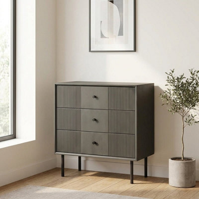 Garden Greatness Russell Ribbed Three-Drawer Storage Unit - image 1
