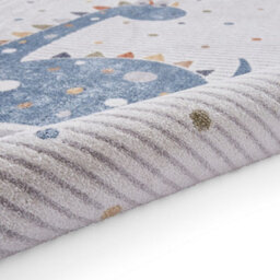 Multicolour Animal 40mm Pile Kids Stain-Resistant Rug For Bedroom, Dining Room, Easy To Clean Modern Rug-80Cm X 150Cm - thumbnail 4