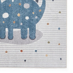 Multicolour Animal 40mm Pile Kids Stain-Resistant Rug For Bedroom, Dining Room, Easy To Clean Modern Rug-80Cm X 150Cm - thumbnail 3