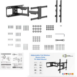 "Full Motion Swivel And Tilt Heavy Duty Tv Wall Bracket For Tvs 32""-70"" Super Strong With A Durable Long Reach Tv Bracket" - thumbnail 5