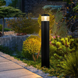 Long Life Lamps Company Outdoor Garden Led Bollard Ground Spike Light Black Ip54 Warm White Zlca01 - thumbnail 7