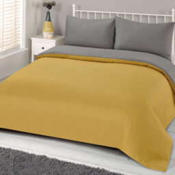 Ohs Reversible Duvet Cover And Pillowcase Bedding Set - thumbnail 6