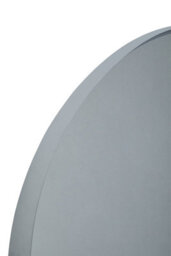 Orsina Avento Large Round Silver Wall Mirror - thumbnail 3