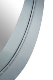 Orsina Avento Large Round Silver Wall Mirror - thumbnail 2