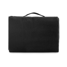Midocean Costa Polar Fleece Picnic Blanket Black (One Size) - thumbnail 2