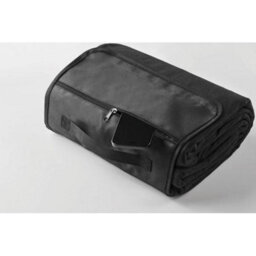 Midocean Costa Polar Fleece Picnic Blanket Black (One Size) - thumbnail 5