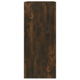 Berkfield Book Cabinet/room Divider Smoked Oak 40X30X72 Cm - thumbnail 4