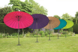 Norfolk Leisure Geisha Purple Parasol 2.5M - thumbnail 5