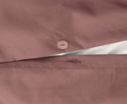 TheWhiteWater Limited Duvet Cover Set Seersucker Single/double/king/super King Bedding Set - Duvet Cover + Matching Pillowcase - Dusky Pink - thumbnail 6