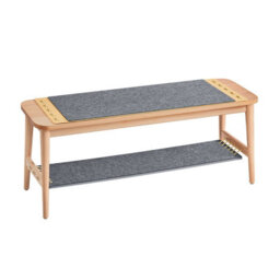 Sobuy Hfsr01-N,shoe Bench Shoe Storage Cabinet Hallway Bench Bed Bench, Wood Veneer,w110Xd37Xh44.5 - thumbnail 1
