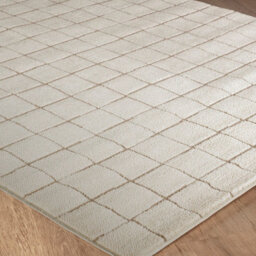 Livabliss Our Pnw Home Cascade-Modern Ivory Brown Graphic High Pile Living Dining Bedroom Rug 200 X 275 Cm Easy Care, Non Shedding - thumbnail 6
