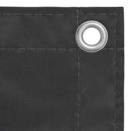 Berkfield Balcony Screen Anthracite 120X400 Cm Oxford Fabric - thumbnail 2