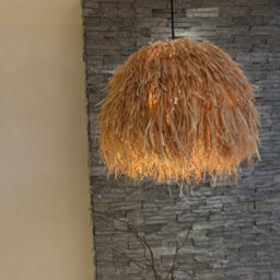 CGC Lighting Cgc Gilli Large Natural Raffia Grass  67 Cm Lampshade Easy Fit Pendant Light Shade - thumbnail 4
