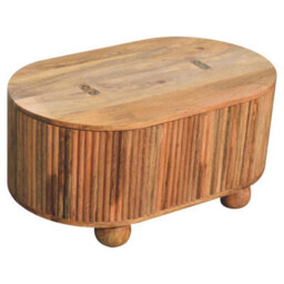 Wyld Haus Cernobbio Mango Wood Coffee Table With Lift-Up Storage Lid - thumbnail 6