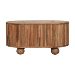 Wyld Haus Cernobbio Mango Wood Coffee Table With Lift-Up Storage Lid - thumbnail 2