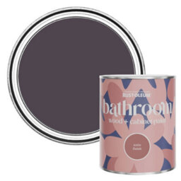Rust-Oleum Grape Soda Satin Bathroom Wood & Cabinet Paint 750Ml - thumbnail 1