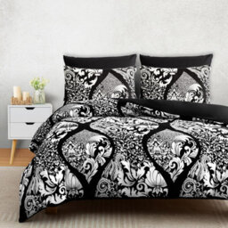 Lazzaro Waves Microfiber Single Duvet Cover Set Durable Ultrasoft Bedding Sets With Zipper Closure - thumbnail 3