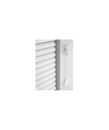 White Pvc Venetian Blind 152Cm Drop (25mm Slats) 185Cm Wide - thumbnail 2