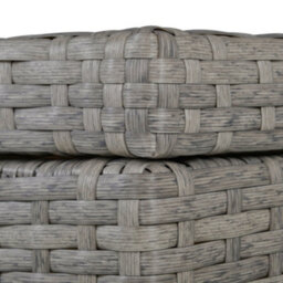 Wyld Haus Samilo 4-Seater Grey Rattan Garden Sofa Set With Storage Coffee Table And Cushions - thumbnail 8