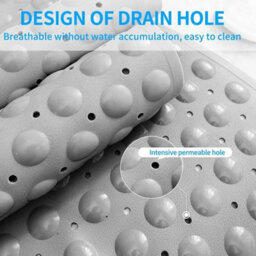 54Cm Corner Non Slip Shower Mat For Inside Shower - thumbnail 2