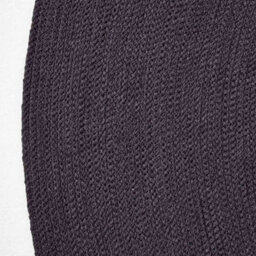 Homescapes Black Handmade Woven Braided Round Rug, 120 Cm - thumbnail 3