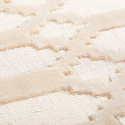 Beliani Rug Cizre Beige 160 X 230 Cm Viscose - thumbnail 5