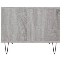 Berkfield Coffee Table Grey Sonoma 60X50X40 Cm Engineered Wood - thumbnail 5