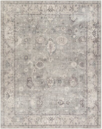 Livabliss Becki Owens Davina-Vintage Grey Brown Traditional Boho Living Dining Bedroom Rug 120 X 170 Cm Easy Care, Non Shedding - thumbnail 1