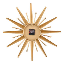 Living And Home Nordic Light Luxury Metal Starburst Decorative Wall Clock Diameter 70Cm - thumbnail 7