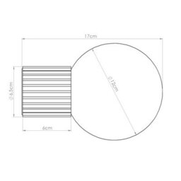 Luminosa Lighting Luminosa Halo Bathroom Wall Lamp Black 1X G9Ip44 - thumbnail 8