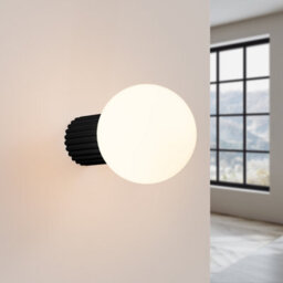 Luminosa Lighting Luminosa Halo Bathroom Wall Lamp Black 1X G9Ip44 - thumbnail 2