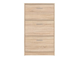 Arte Nepo Plus 70 Cm 3 Door Shoe Cabinet Oak Sonoma - thumbnail 2