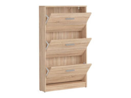 Arte Nepo Plus 70 Cm 3 Door Shoe Cabinet Oak Sonoma - thumbnail 3