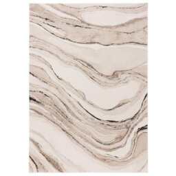 Furniturebox Uk Quartz Beige Marbled Rug 120X170 - thumbnail 7