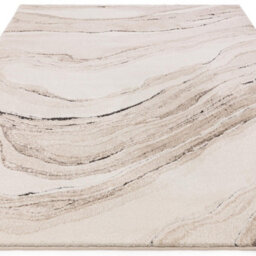 Furniturebox Uk Quartz Beige Marbled Rug 120X170 - thumbnail 8