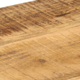 Berkfield Industrial Sideboard 110X30X74 Cm Rough Mango Wood - thumbnail 6