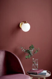 Nordlux Grant Glass Wall Light  Brass,plug In Or Mains - thumbnail 2
