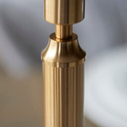 Loops Elegant Brushed Aged Brass Touch Dimmer Table Lamps - 2 Pack Portable Led Lighting - thumbnail 5