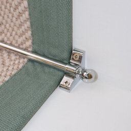 RainbowHome Imperial Chrome Stair Rod 89Cm - Pack Of 12 - thumbnail 1