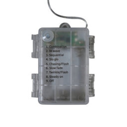 Valuelights Led Battery Operated Festive Outdoor 5M Multi-Coloured Strip Lights With Remote Control - thumbnail 3