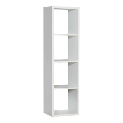 Furniture To Go Mauro 3 Shelves Storage Unit In Matt White - image 1