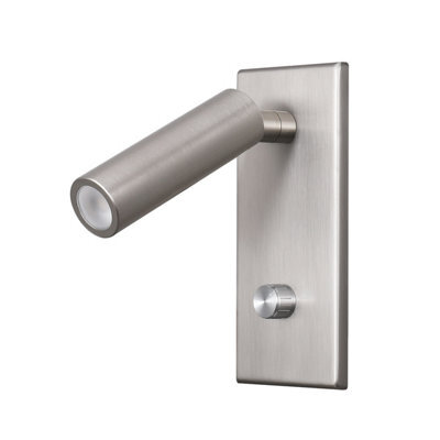 Ultra Beam Lighting Ultrabeam Bedroom Reading Light Wall Or Headboard Recessed Dimmable Led Brushed Nickel Finish - image 1