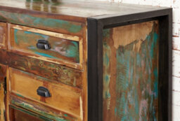 Baumhaus Urban Chic Large 6 Drawer Sideboard - thumbnail 6