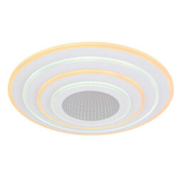 Luminosa Lighting Luminosa Jocelyn Integrated Led Semi Flush Ceiling Light White Led Dimmable 3000-6500K Remote Control Timer Tuya Smart - thumbnail 5
