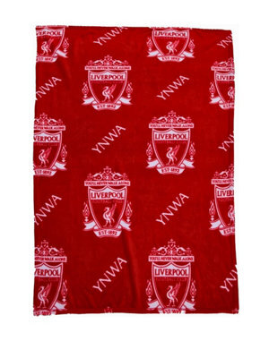 Liverpool Fc Ynwa Rotary Fleece Blanket - image 1
