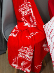 Liverpool Fc Ynwa Rotary Fleece Blanket - thumbnail 2