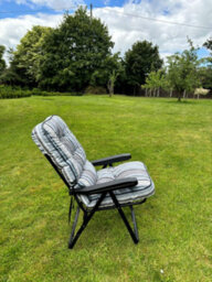 Glendale Garden & Leisure Glendale Sandbanks Grey Deluxe Recliner - thumbnail 2