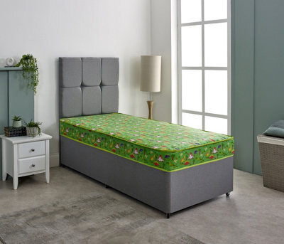 eXtreme Comfort Ltd Extreme Comfort - 3Ft Single, Dreamy Dinosaur Spring Value Mattress - image 1