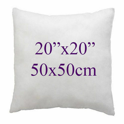 ARLinens Cushion Pad Hollowfiber Inner Insert Scatter Filler Deep Filled Plum Cushion - image 1
