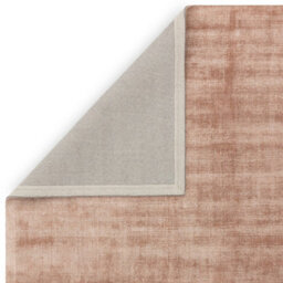 Red Handmade Luxurious Modern Plain Sparkle Rug For Bedroom & Living Room-200Cm X 290Cm - thumbnail 5